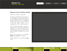 Tablet Screenshot of project3d.be